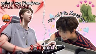 Namjoon talking to himself/calling himself ‘Namjoon’ is so endearing | "CALM DOWN NAMJOON!" screenshot 5