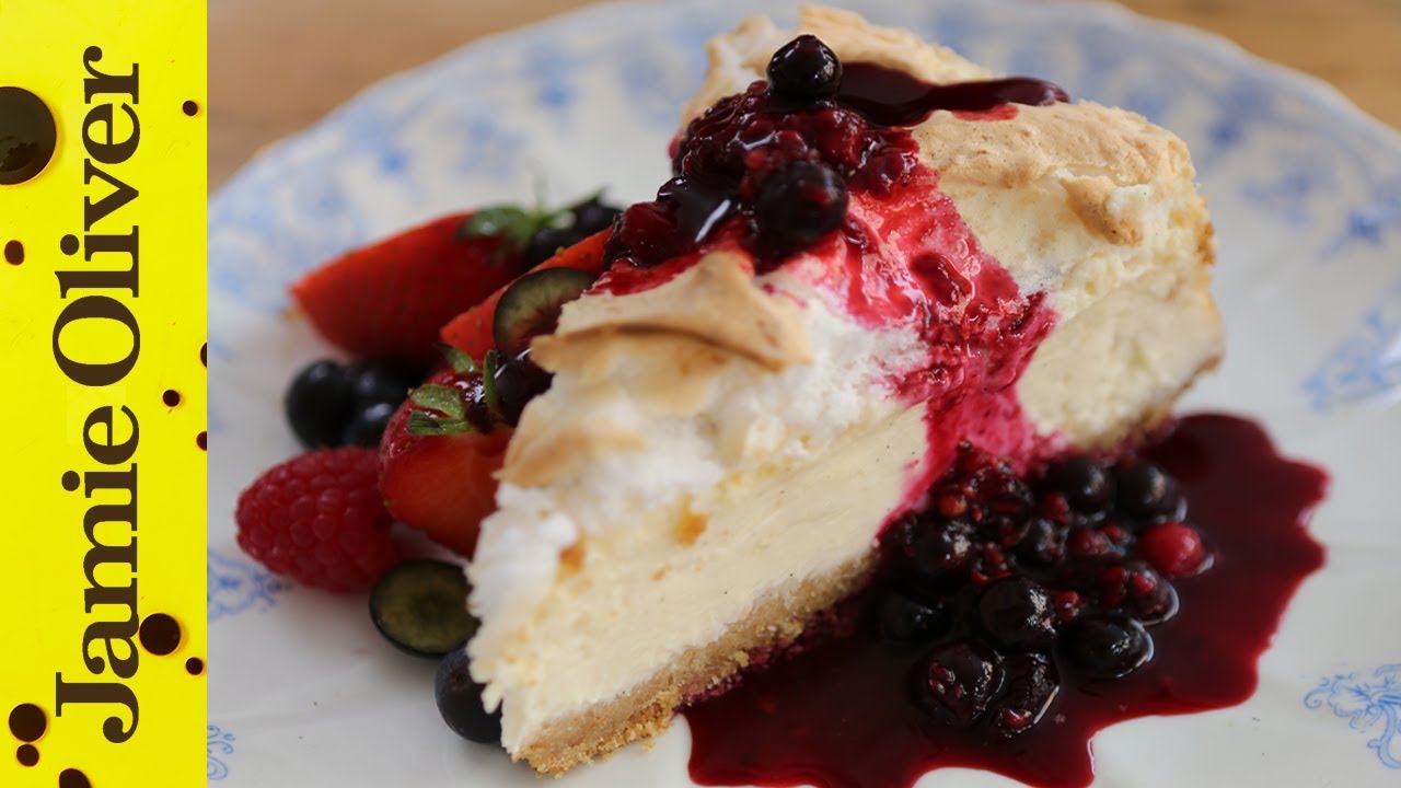 Jamie Oliver's 4th July NYC Cheesecake