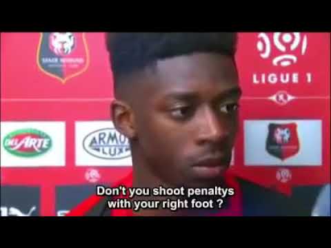 დემბელეს ძალიან უცნაური და ამავდროულად საინტერესო ინტერვიუ!