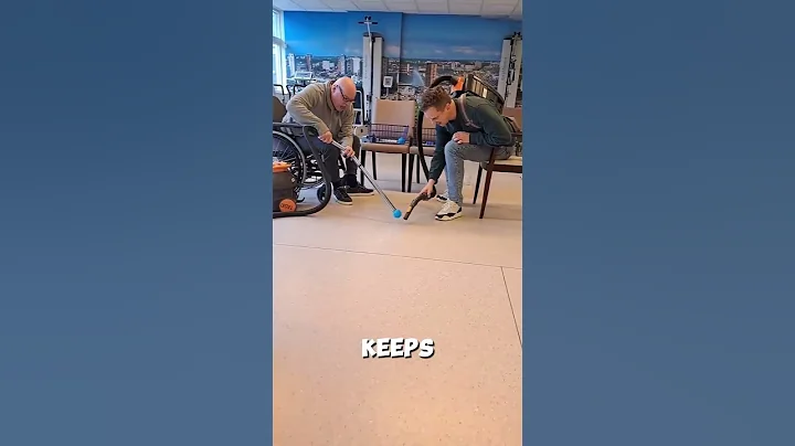 He Creates games to play with the elderly at nursing homes ❤️#shorts