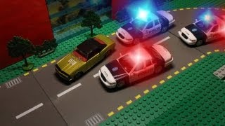 Lego Car Chase - Back To The Legocago Part 33 Hd 1080P