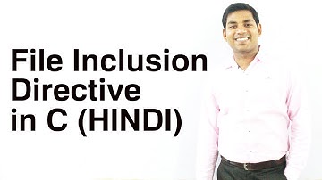File Inclusion Directives in C (HINDI/URDU)