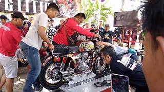 Cb Sandang Pangan 2 Silinder Dayno Test - Mesin Sampai Trobel