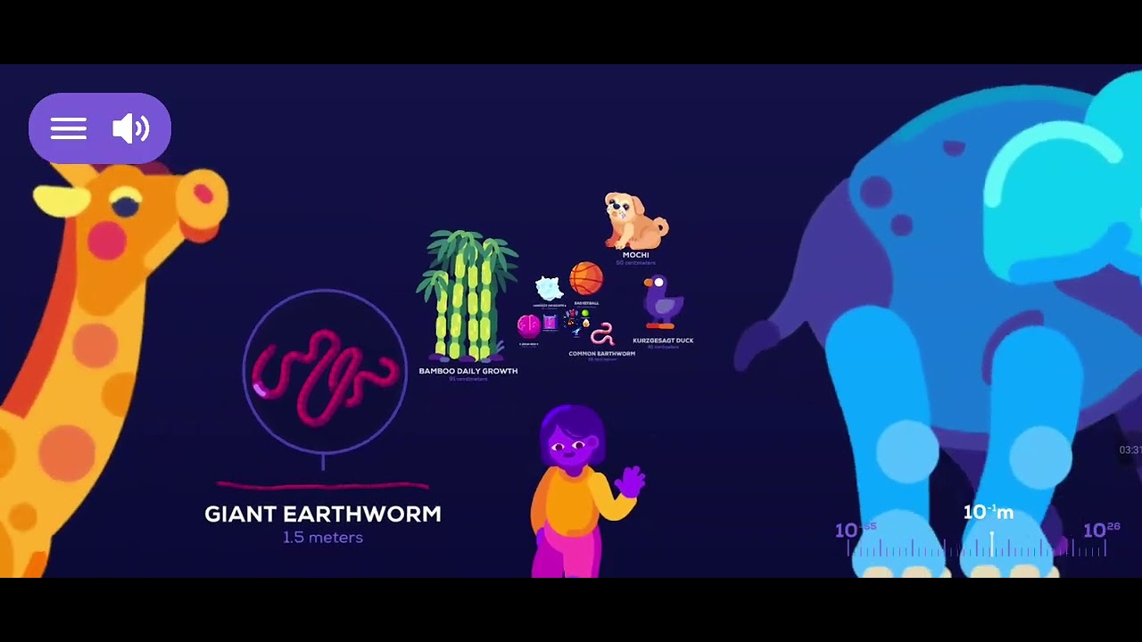 The Observable Universe Size Comparison Zoom Out