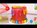 Perfect Miniature Rainbow Chocolate Cake Decorating | Best Of Mini Chocolate Cake and Rainbow Cake