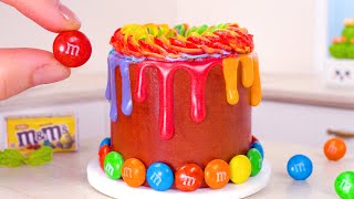 Perfect Miniature Rainbow Chocolate Cake Decorating | Best Of Mini Chocolate Cake and Rainbow Cake
