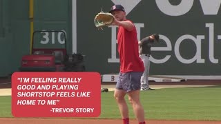 Trevor Story Slides Right Back Into Red Sox Roster, Hits Stride At Shortstop
