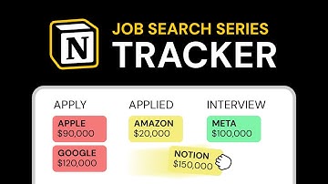 Notion Job Tracker - Get Hired ✨ FAST ✨