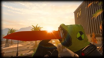 The Combat Knife Weapon Inspect Animation from MW2