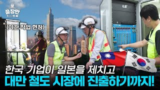 (Event)secured project worth 470 billion won in 2 years! Continuing Taiwan city railroad business