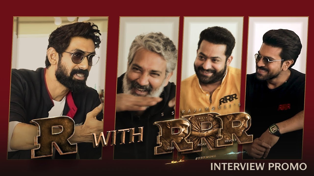 Rana Rrr Rana Interview With RRR Team || NTR || Ram Charan || SS Rajamouli ...