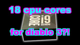 Channel Update: 18 Core CPU, Marriage, Waifus, GO, and other uselessness such as Diablo 3 (I kid?)