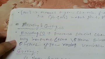 Interpretive cycle of shell | Chapter - 5 | Part - 1 | Unix & Shell Programming | CS/IT/BCA/MCA