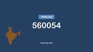 Pincode 560054 - Sri Chowdeshwari, Mathikere, MSRIT & More