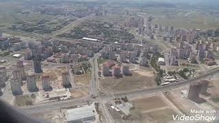Kayseri Erkilet (Airport) Havalimanına İniş..2017..