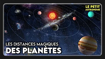 Quels sont les distances des planètes par rapport au Soleil ?