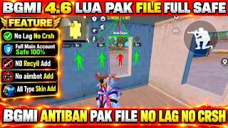 BGMI 4.6 AIMBOT OBB |BGMI 4.6 NO RECOIL CONFIG| BGMI WALL HACK CONFIG4.6 | BGMI AIMBOT OBB 4.6