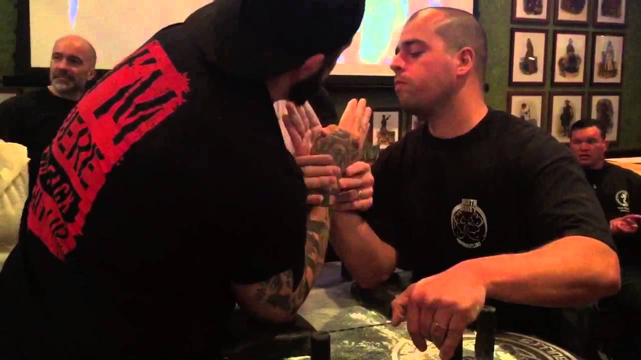 Rich longo arm wrestling