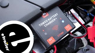 etrailer | A Look at the Curt RVi Series Towed Battery Charger+ for Flat Towing