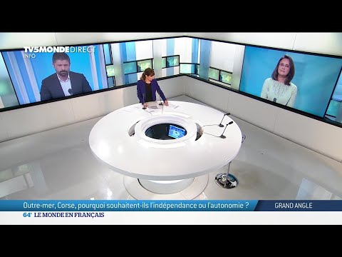 Image du reportage Grand Angle : Outre-mer, Corse, pourquoi souhaitent-ils l'indépendance ou l'autonomie ? (YouTube)