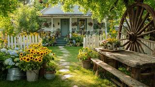 Upcycled Farmhouse Garden Ideas: Create Charming Small Rustic Outdoor Living