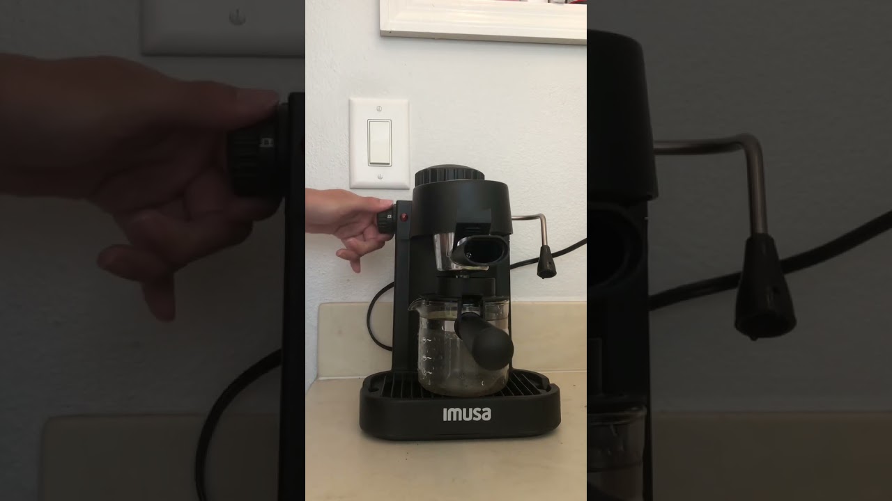 Iced Latte ASMR with My Imusa Espresso Machine. Link in bio for the machine :)