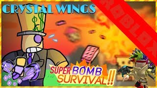 Super Bomb Survival - Crystal Wings Gameplay! ROBLOX | Richard Gaming screenshot 1