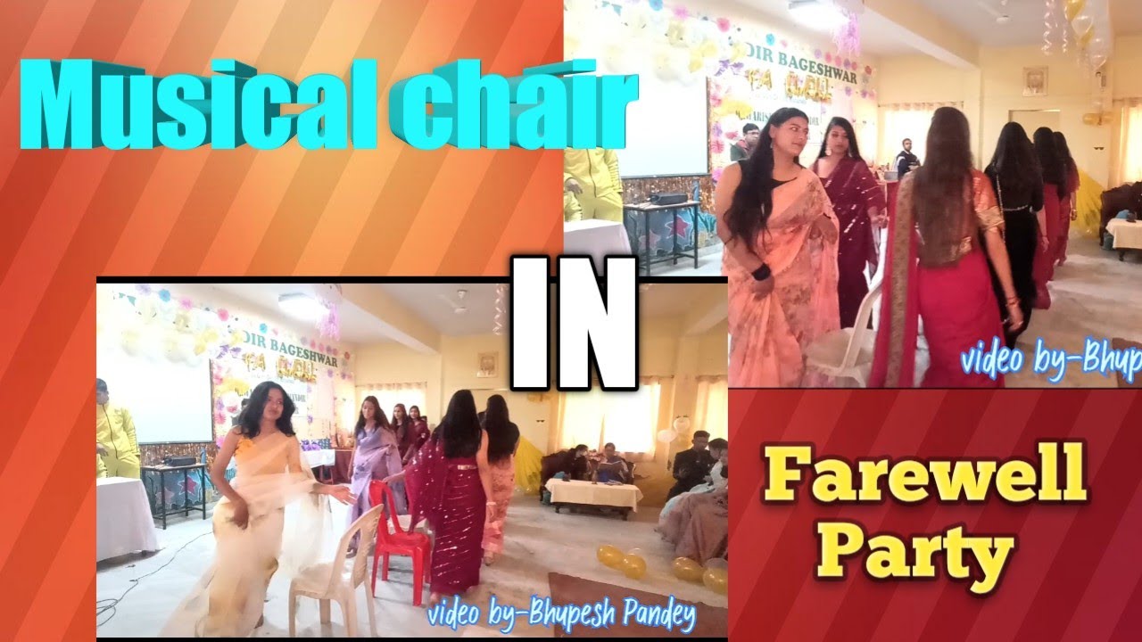 Musical chair in farewell party#farewell#partytime#entertainment - YouTube