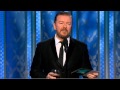 Ricky Gervais Speech Golden Globes 2015 (HQ)