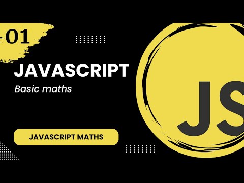 JavaScript Maths #1 - Basic maths