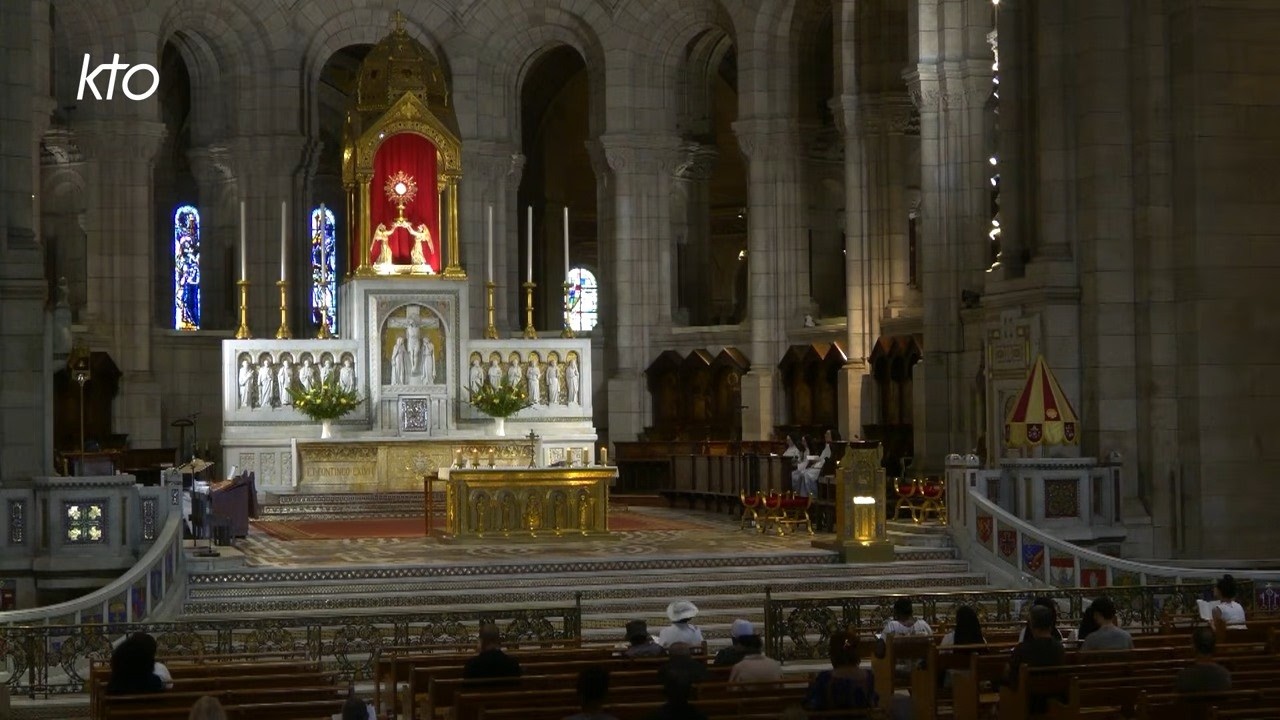 Prière du Milieu du Jour du 24 juillet 2026 au Sacré-Coeur de Montmartre