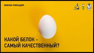 Какой белок - самый качественный с точки зрения науки?