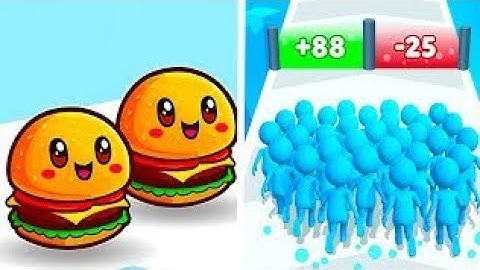 Counter Master vs Food Run 🍔 Ultimate Fun Challenge! | Satisfying Gameplay Battle | Android iOS