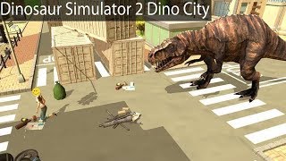 Dinosaur Simulator 2 Dino City Android Gameplay #1 screenshot 4