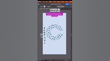 How to Make Random Abstract #Pattern Using Fillinger Script #illustrator #adobe #shorts #branding