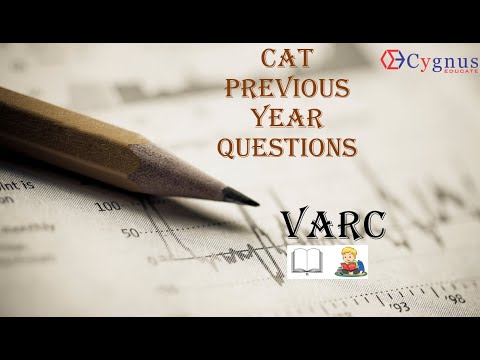 CAT 2024 | SLOT 1 | PYQ | VARC | ESSENCE OF THE PASSAGE | GANESHAN ...