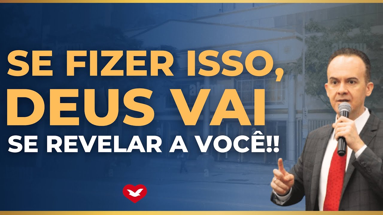 O QUE FAZ DEUS SE MANIFESTAR EM SUA VIDA! BISPO CLAUDIO LANA