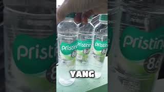 Air mineral Pristine terkenal bagus ph nya bagus untuk tubuh