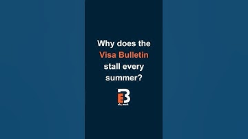 🤔 Why does the Visa Bulletin stall every summer?