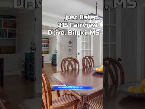 315 Fairview Drive, Biloxi, MS home video tour