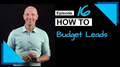 How to Budget for Leads | Sales as a Science #16 | Winning By Design