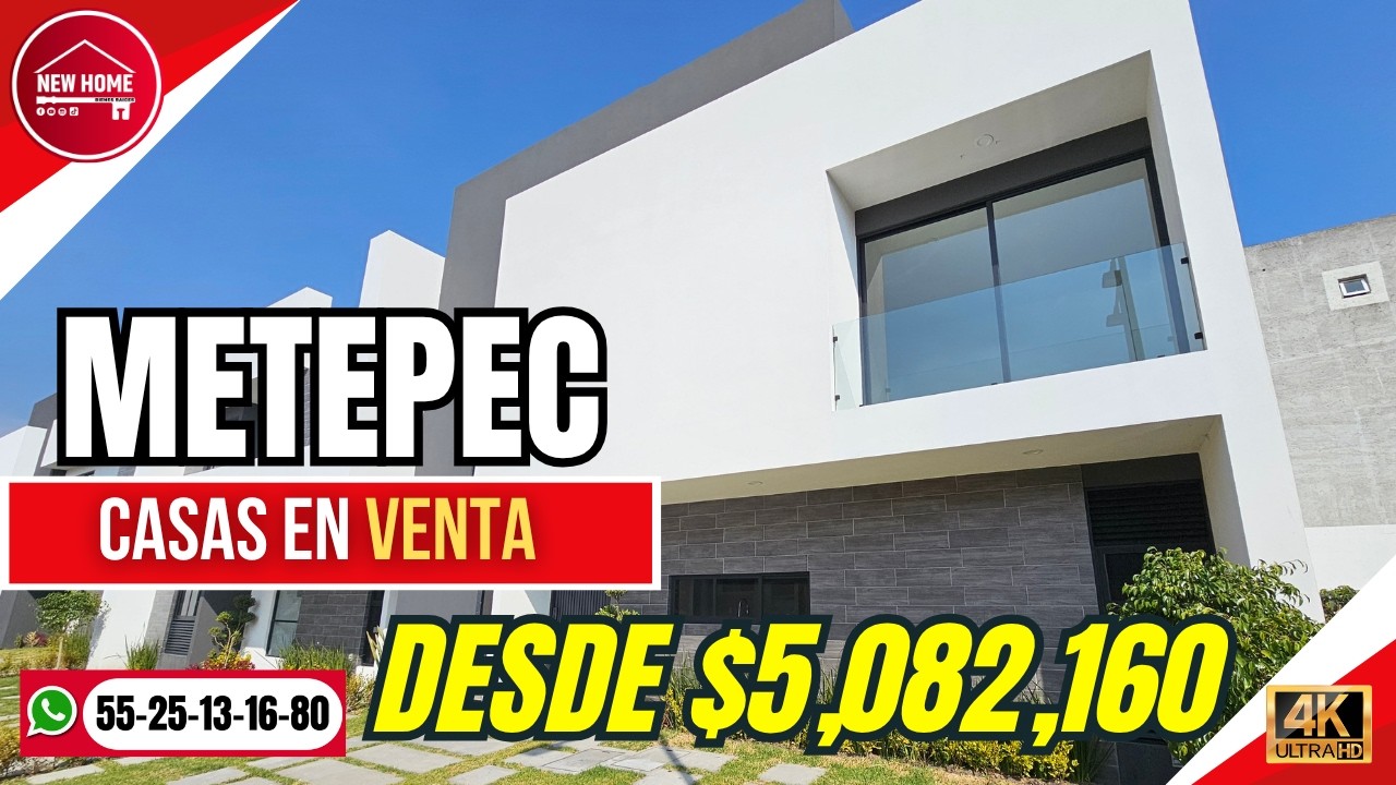 CASAS NUEVAS EN METEPEC ENTRE LAS TORRES Y TOLLOCAN