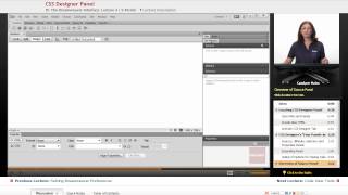 'CSS Designer Panel' | Adobe Dreamweaver CC with Educator.com 'CSS Designer Panel' | Adobe Dreamweaver CC with Educator.com
