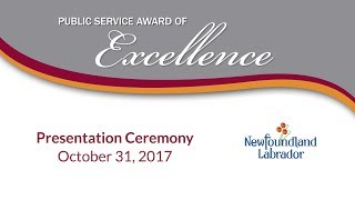 Public Service Award of Excellence