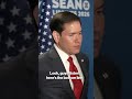 Rubio FIRES BACK After Reporter’s Attempt to Pit Him Against JD Vance #shorts
