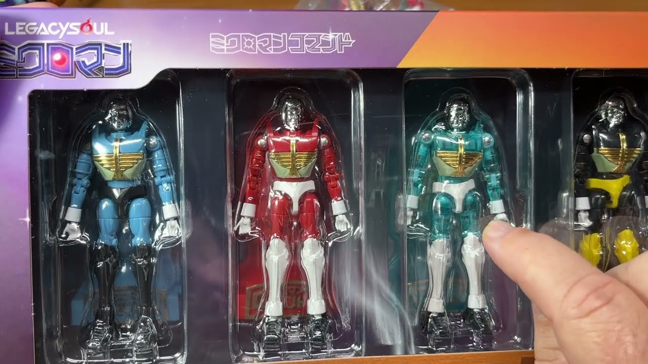 Micro Monday! Microman LegacySoul T-Spark Microman Command M151L