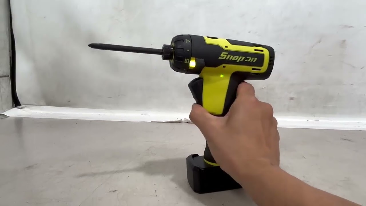 スナップオン電動ドライバー Snap-on スナップオン 新型ナノアクセス 電動ドライバー セット