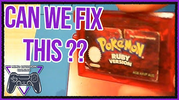 Can we fix my broken Pokémon Ruby Cartridge?