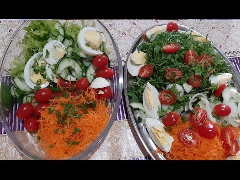 Vídeo: Salada Colorida Saudável