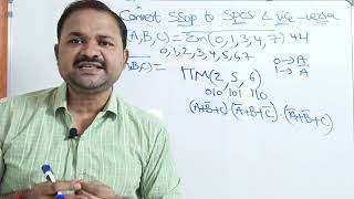 Convert SSOP to SPOS || Convert SPOS to SSOP || Standard sum of product || Standard product of sum